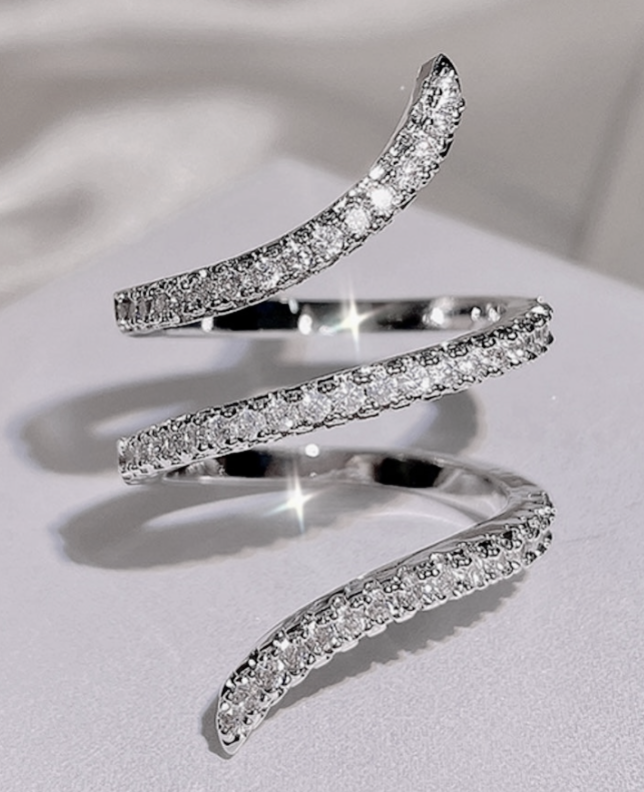 Bague serpenti
