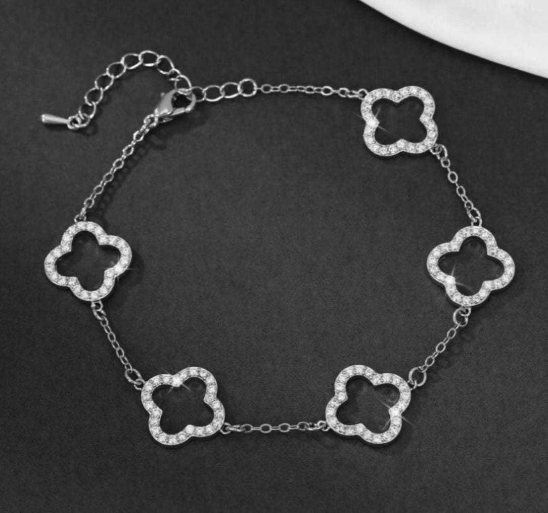 Bracelet trèfles