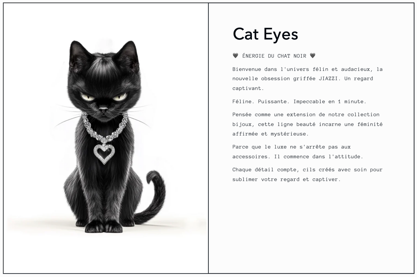 Cils Cat eyes fins