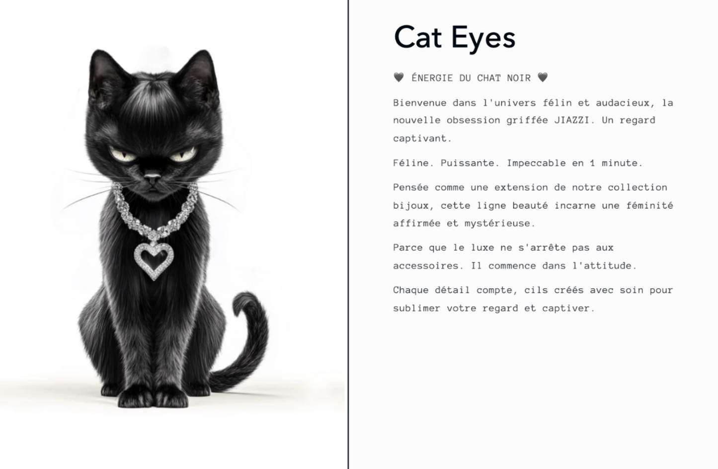 Cils Cat eyes
