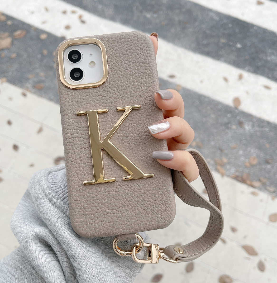 Coque Iphone Personnalisée - Initiale gold
