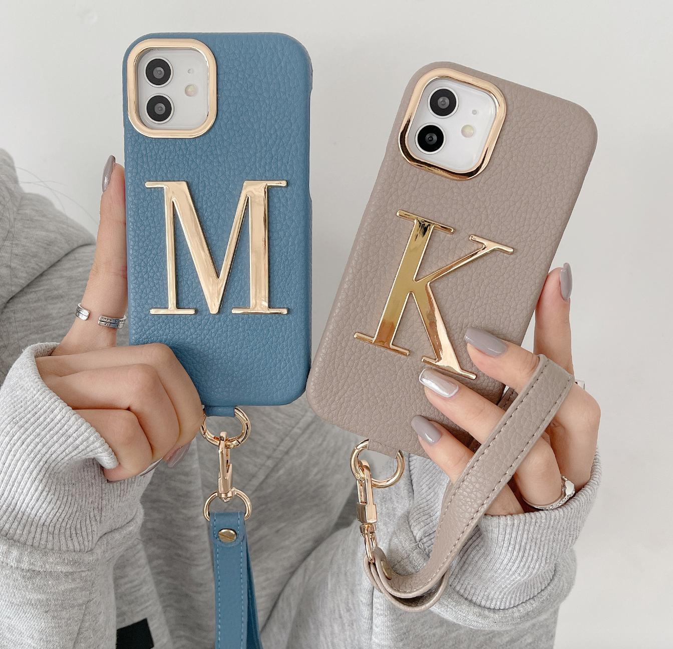 Coque Iphone Personnalisée - Initiale gold