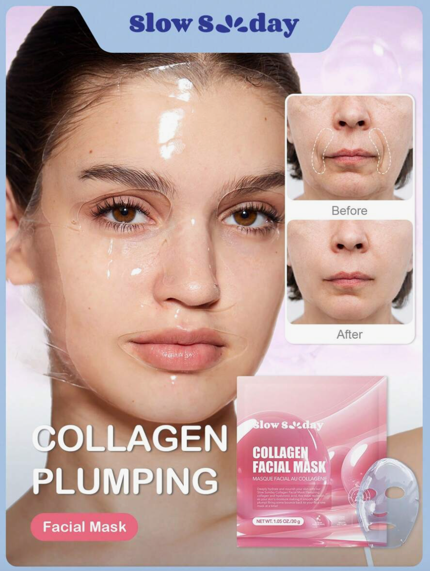 Masque Facial Au Collagène
