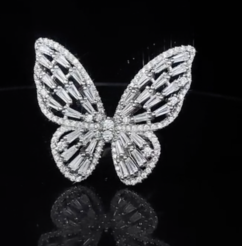 Bague farfalle