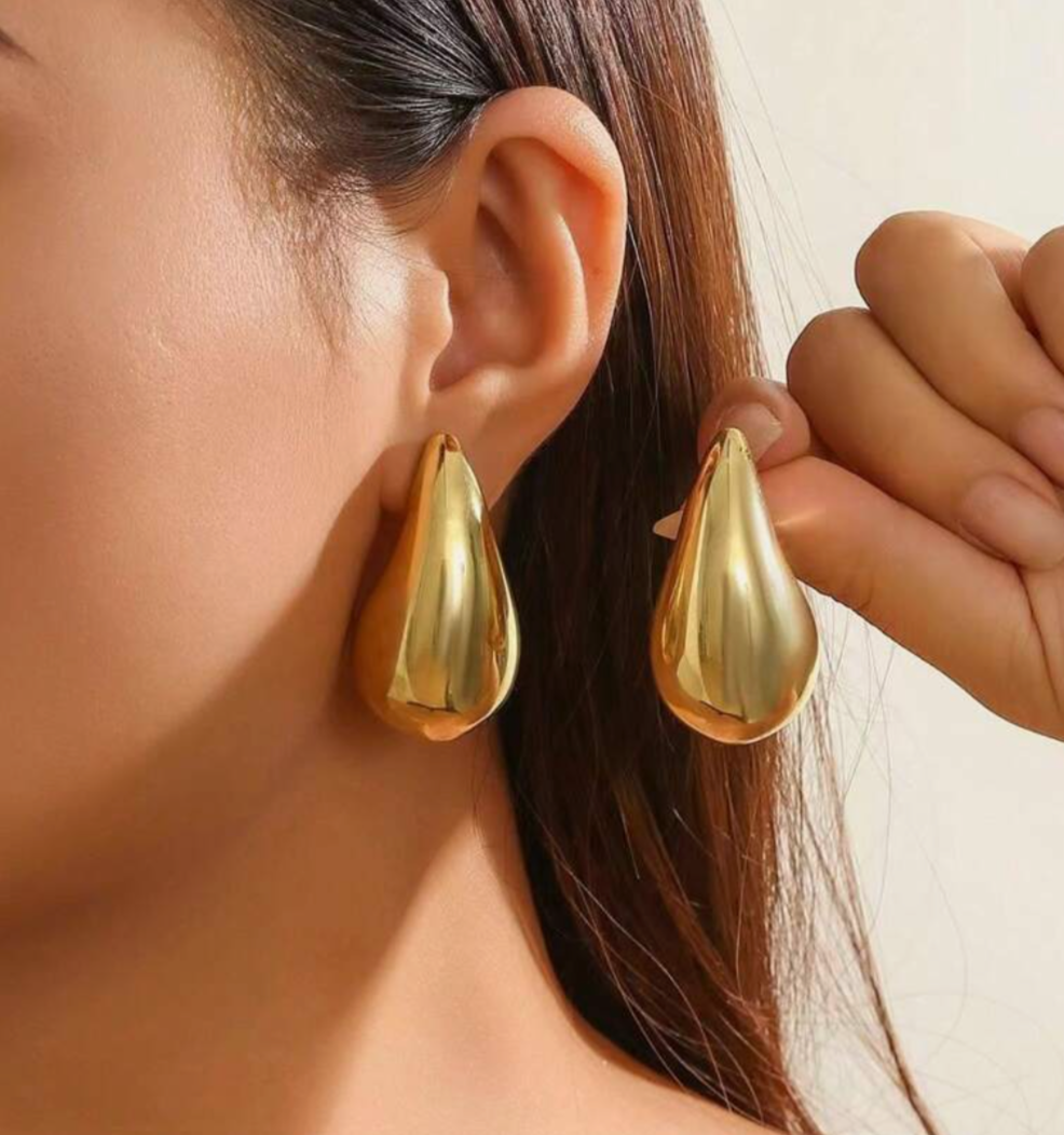 Boucles d'oreilles gouttes GM