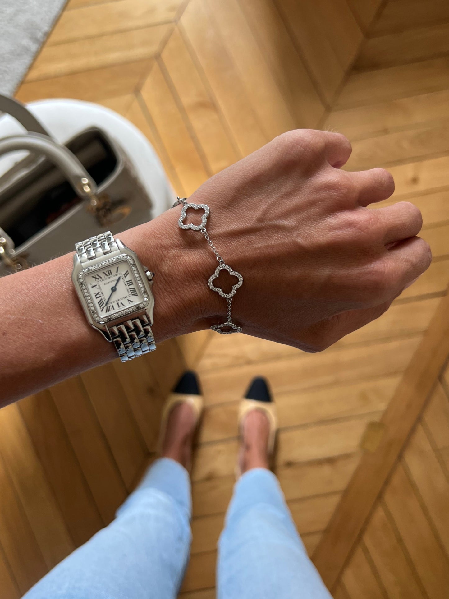 Bracelet trèfles
