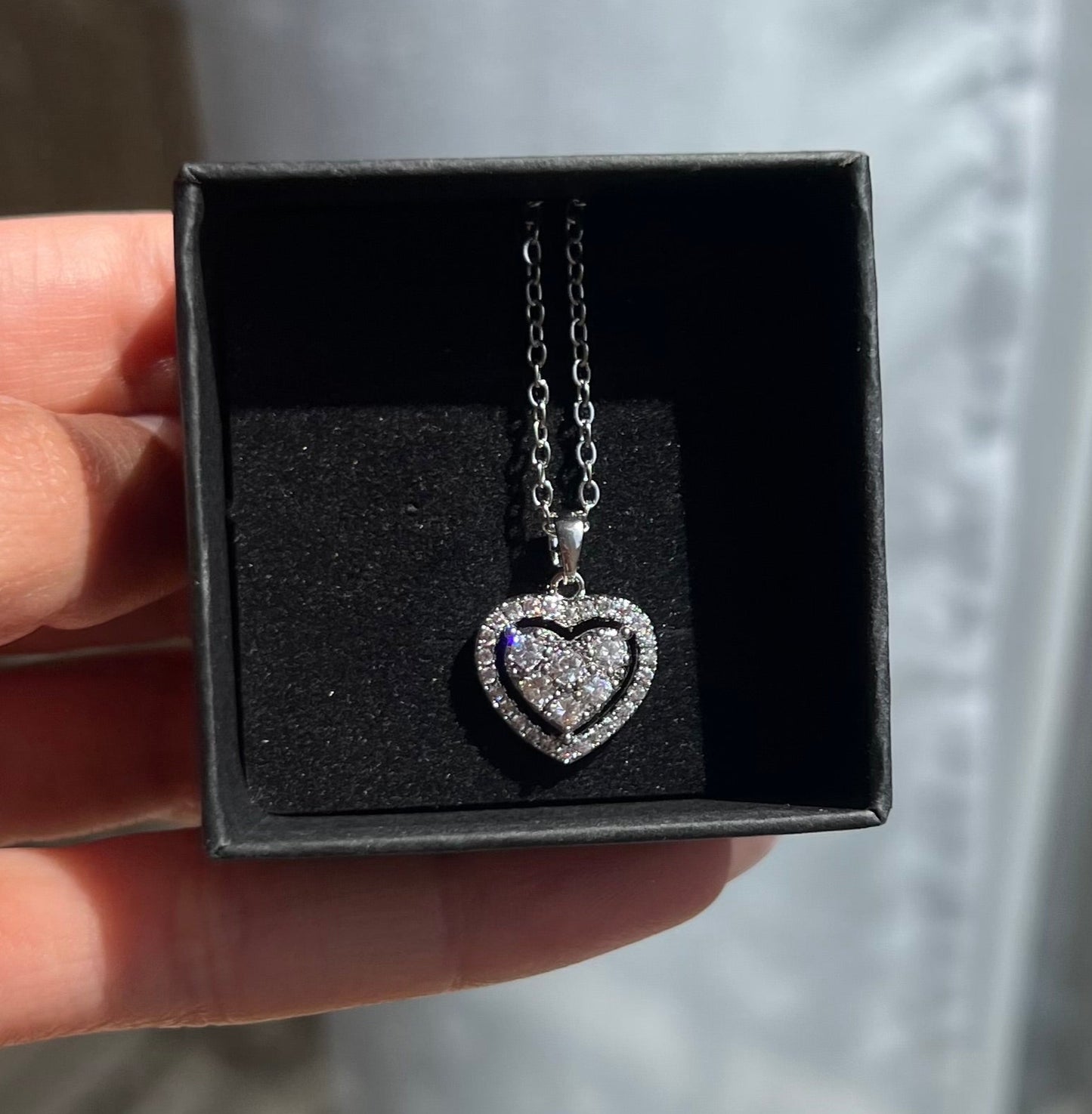Collier grand coeur