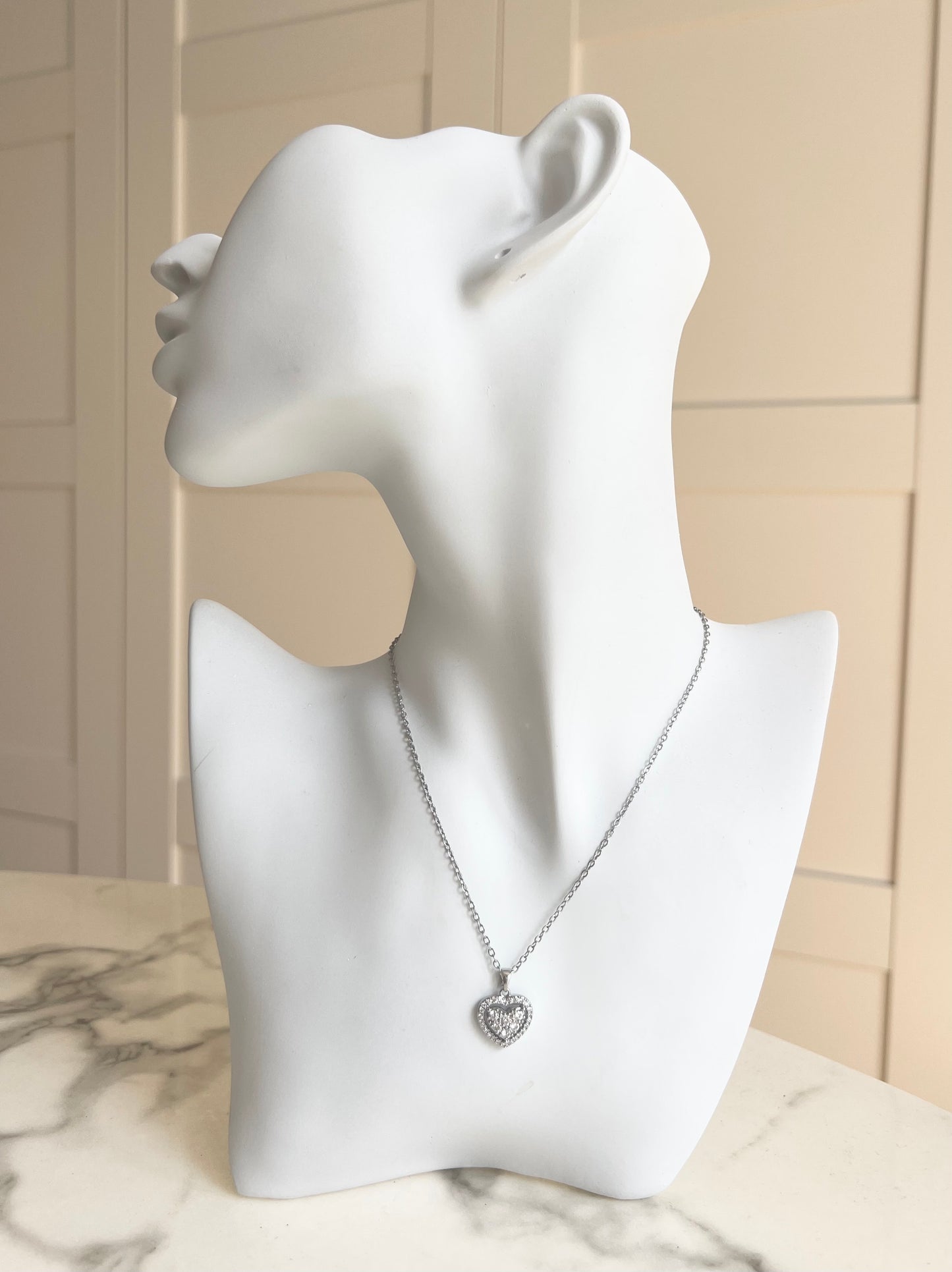 Collier grand coeur