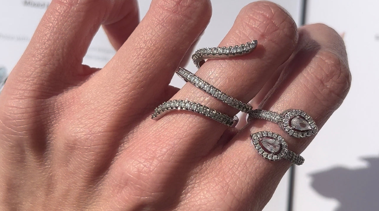 Bague serpenti