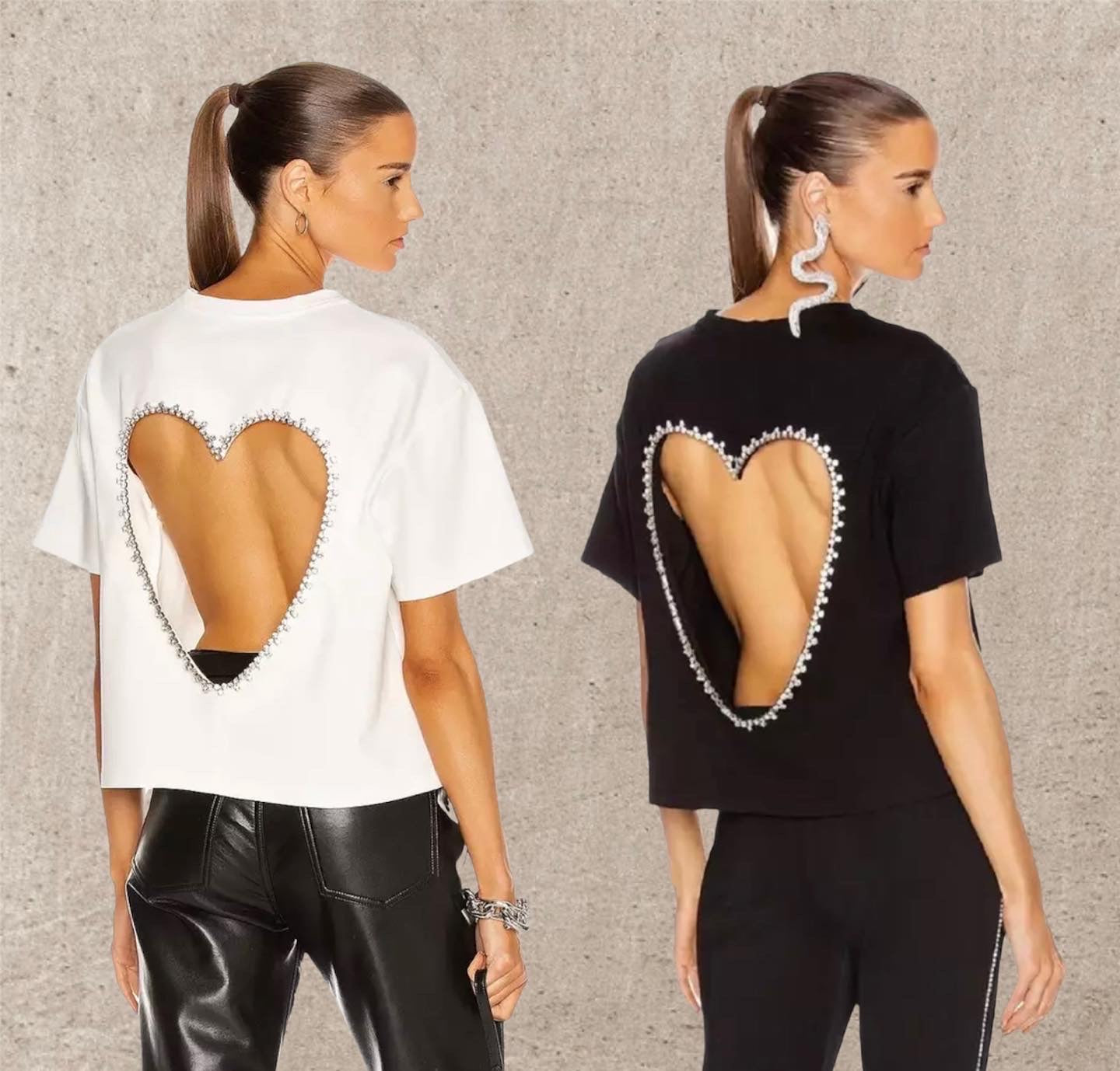 T-shirt Oia blanc
