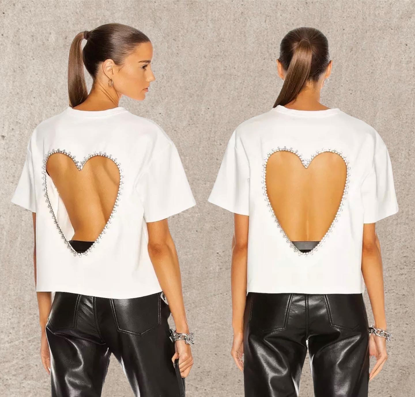 T-shirt Oia blanc