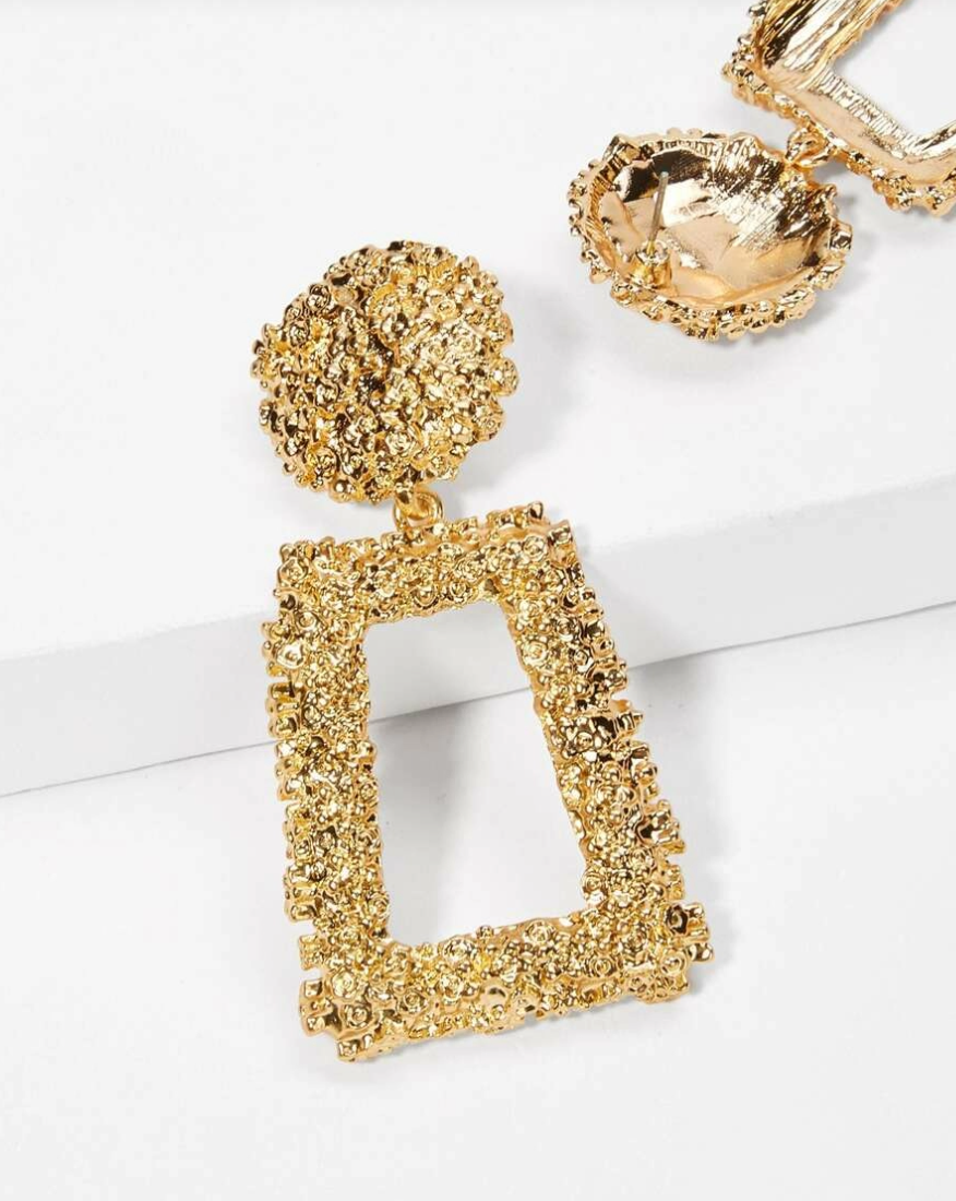 Boucles d'oreilles rococco gold