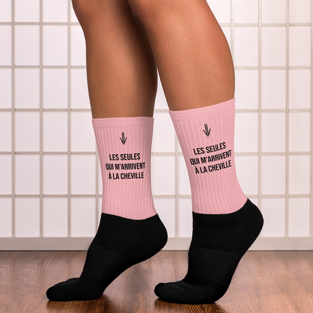 Chaussettes Humilité pink