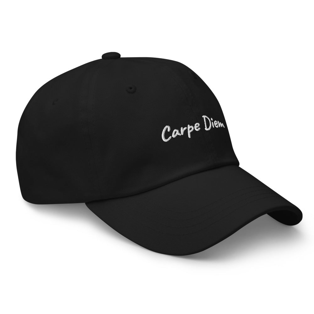 Casquette brodée "Carpe Diem" forme baseball