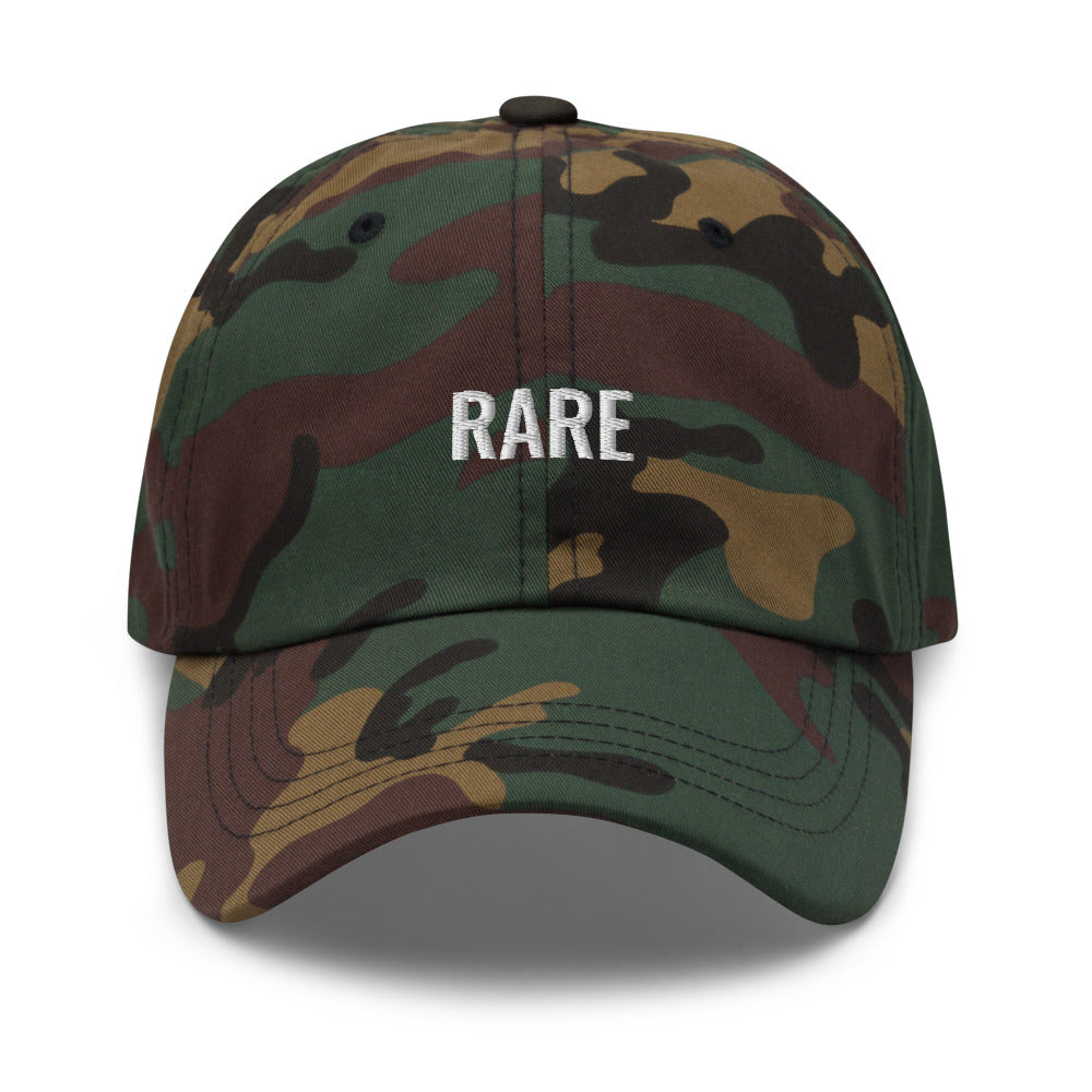 Casquette brodée "Rare" forme baseball