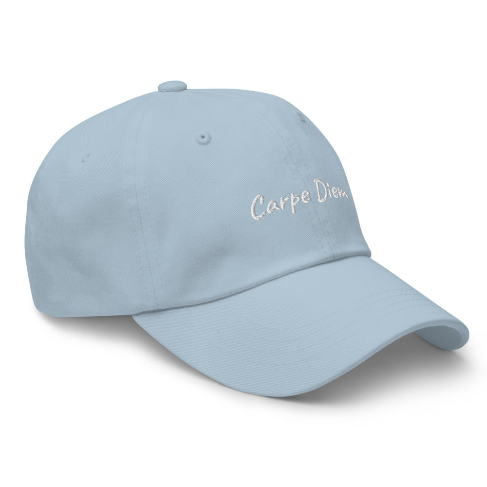 Casquette brodée "Carpe Diem" forme baseball