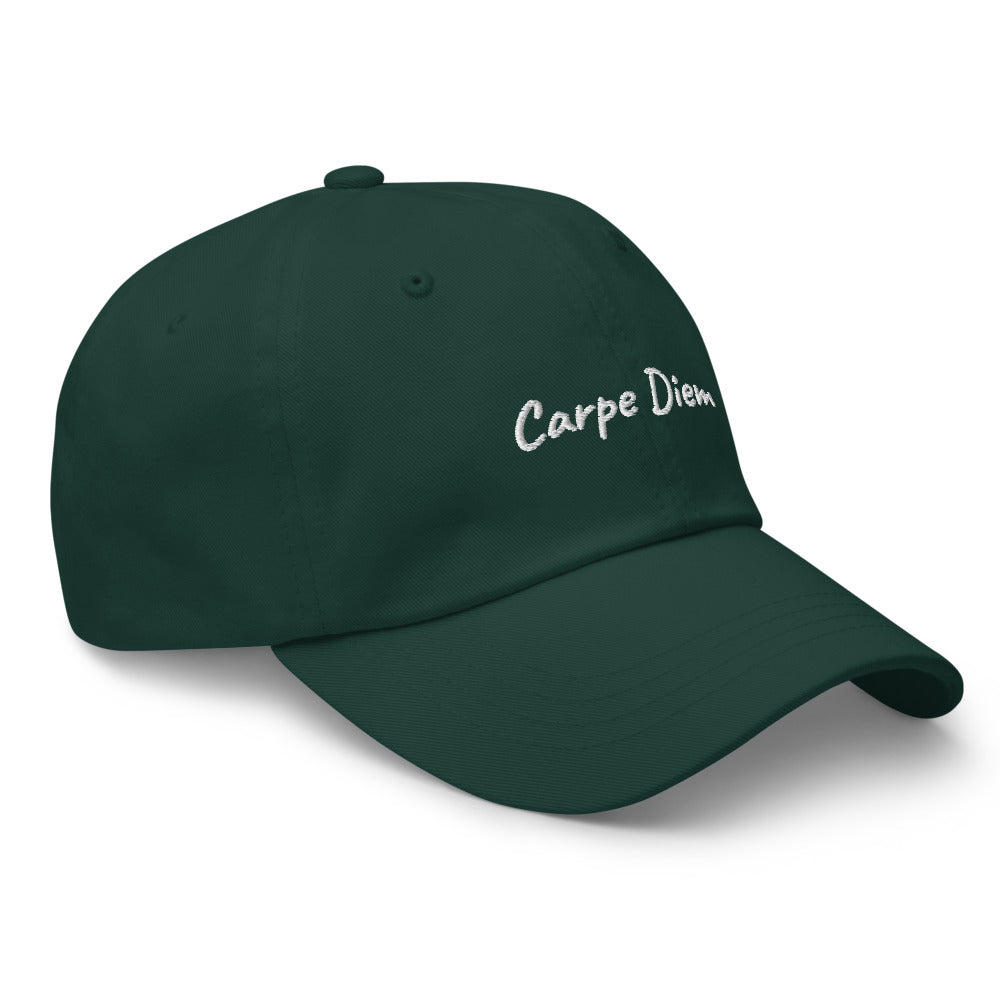 Casquette brodée "Carpe Diem" forme baseball