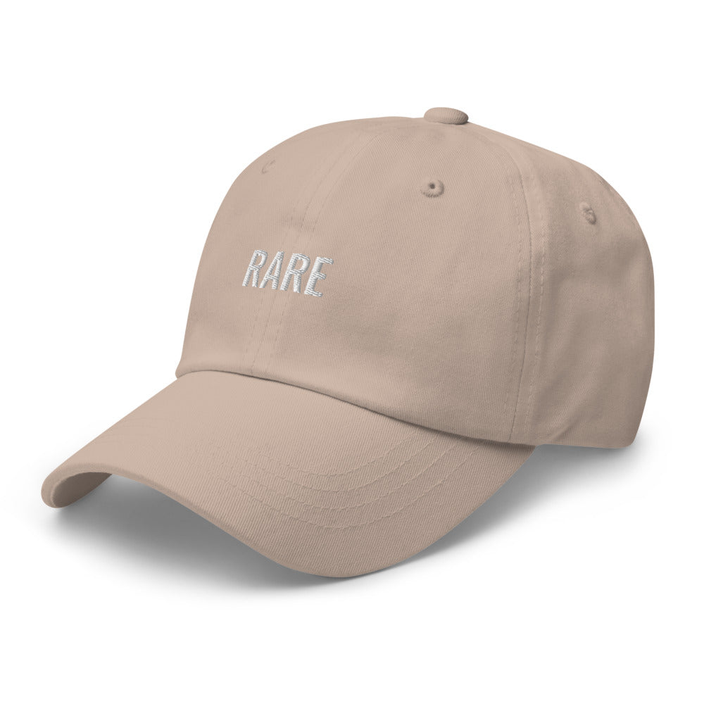 Casquette brodée "Rare" forme baseball