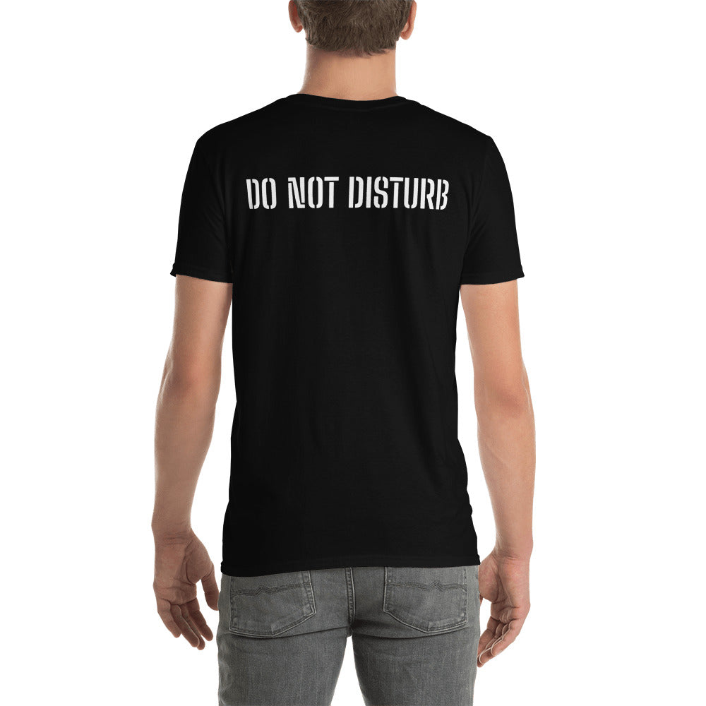T-shirt "Do Not Disturb" au dos