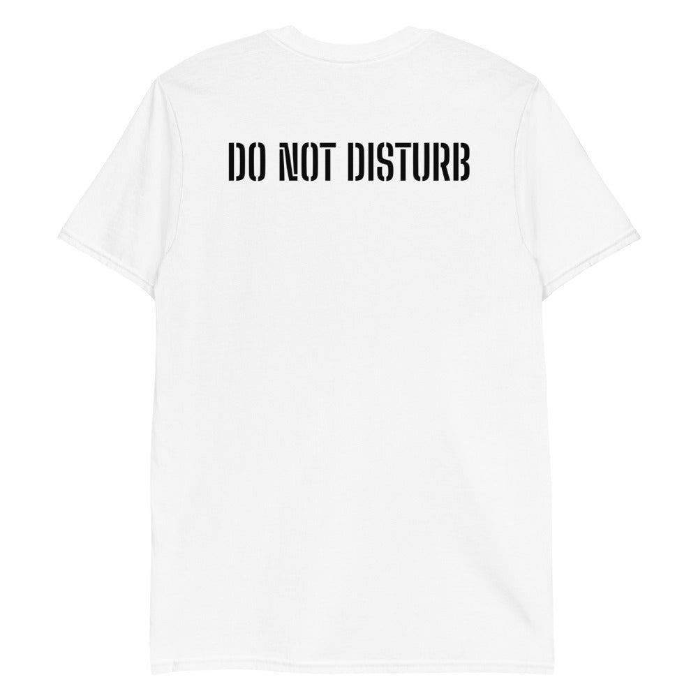 T-shirt "Do Not Disturb" au dos