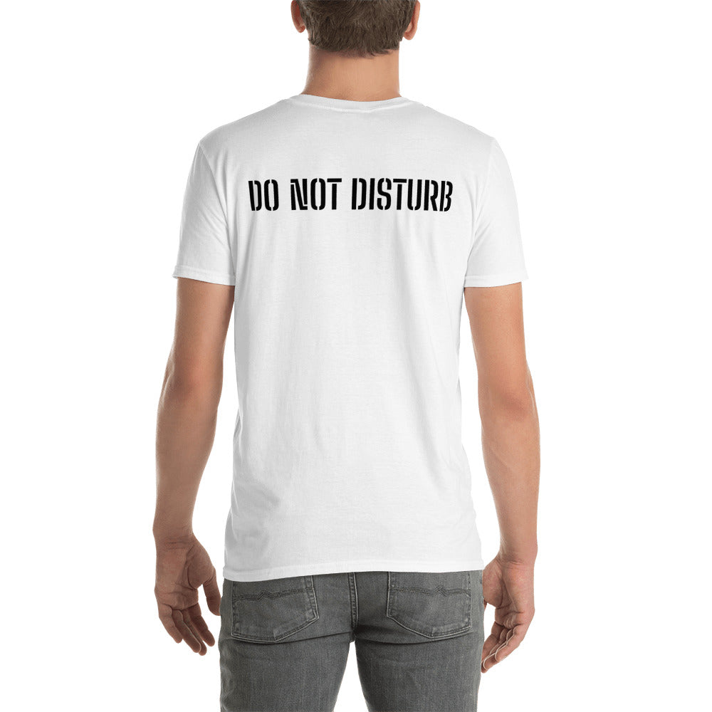 T-shirt "Do Not Disturb" au dos