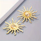 Boucles d'Oreilles Soleil