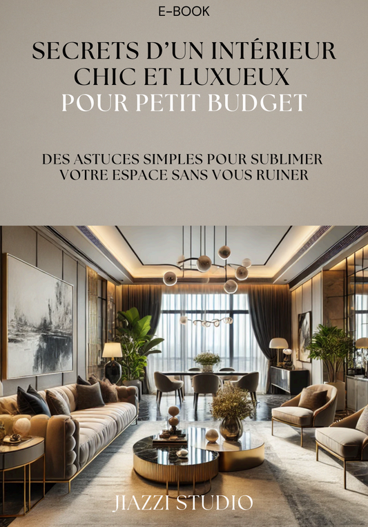 E-Book "Secrets d'un intérieur chic pour petit budget"