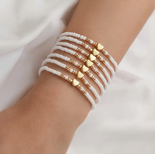 Un bracelet perlé