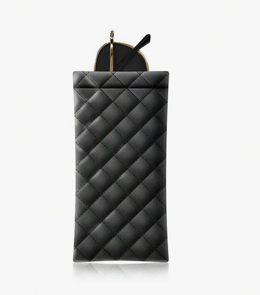 Etui à lunettes matelassé
