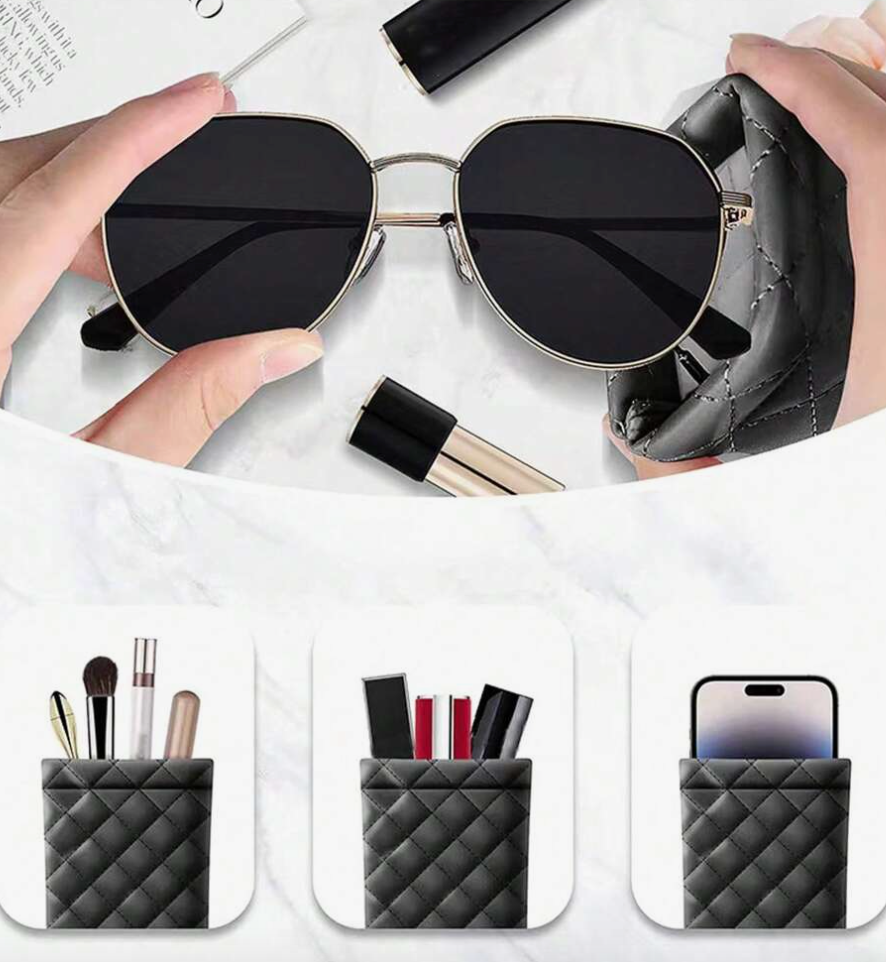 Etui à lunettes matelassé