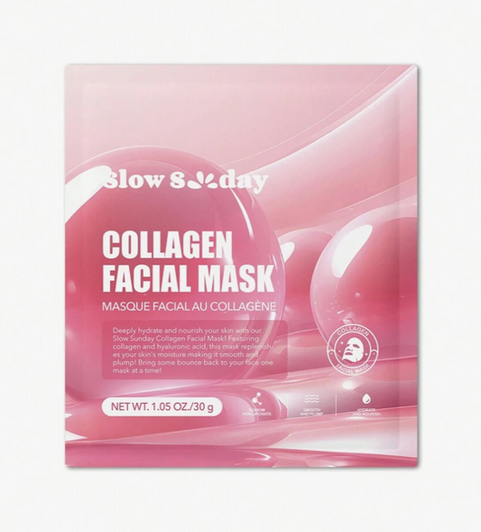 Masque Facial Au Collagène