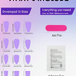 Faux ongles babyboom amande