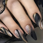 Faux ongles black dream