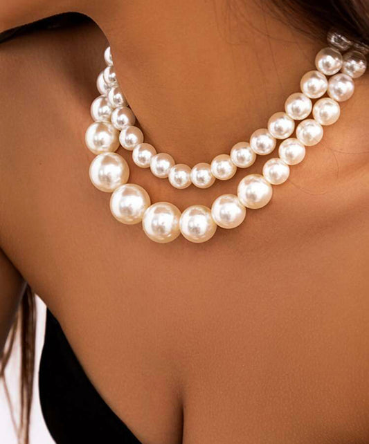 Mob collier de perles
