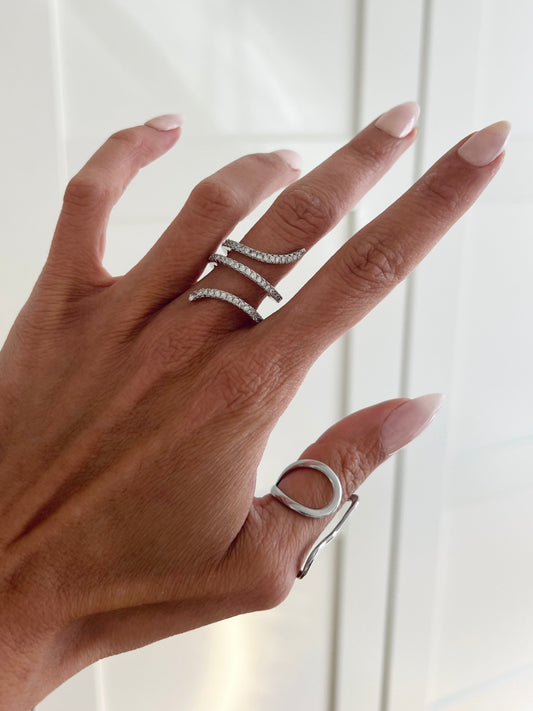 Bague serpenti