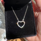 Collier heartbeat