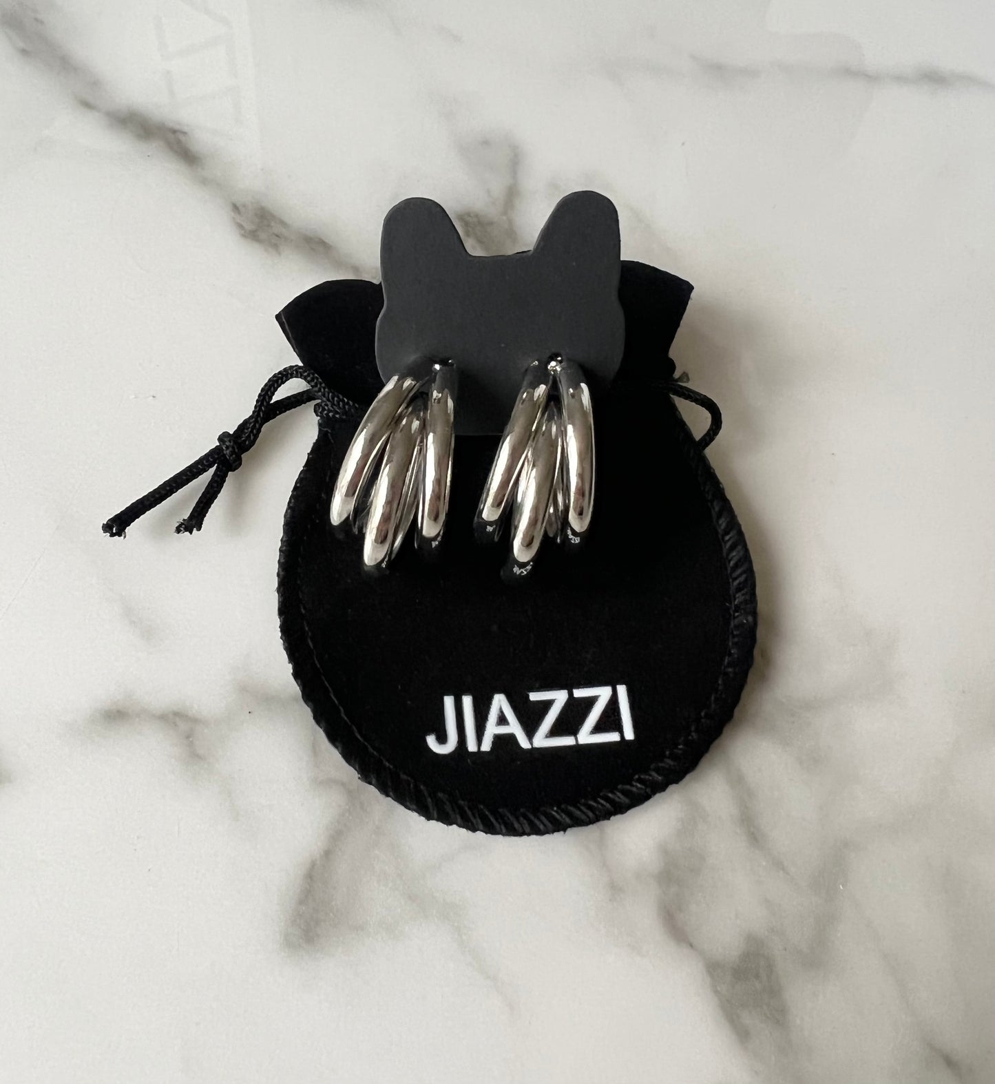 Boucles d'oreilles Trinité argent