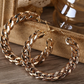Boucles d'oreilles chaine