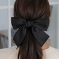 Barrette noeud noir