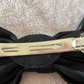 Barrette noeud noir