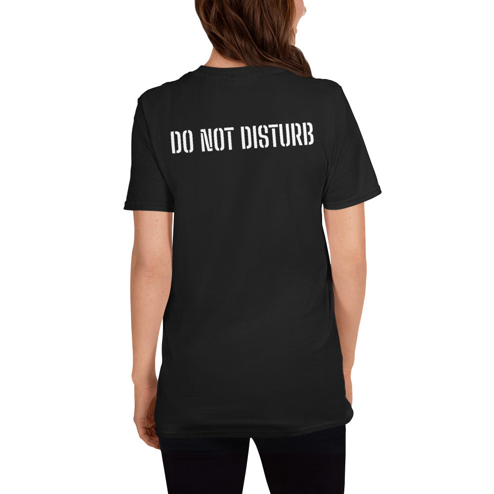 T-shirt "Do Not Disturb" au dos